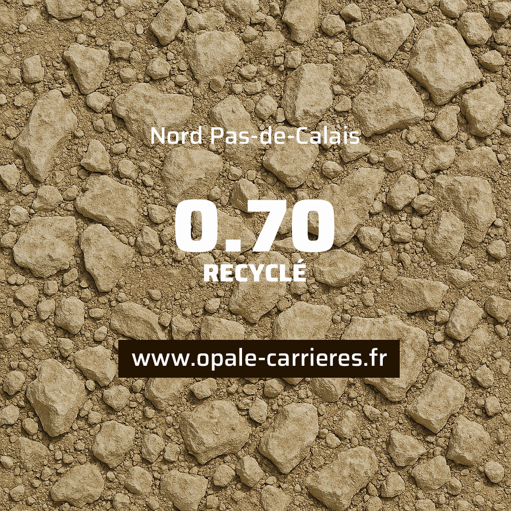 Tout-Venant 0/70 - recyclé - Boulogne