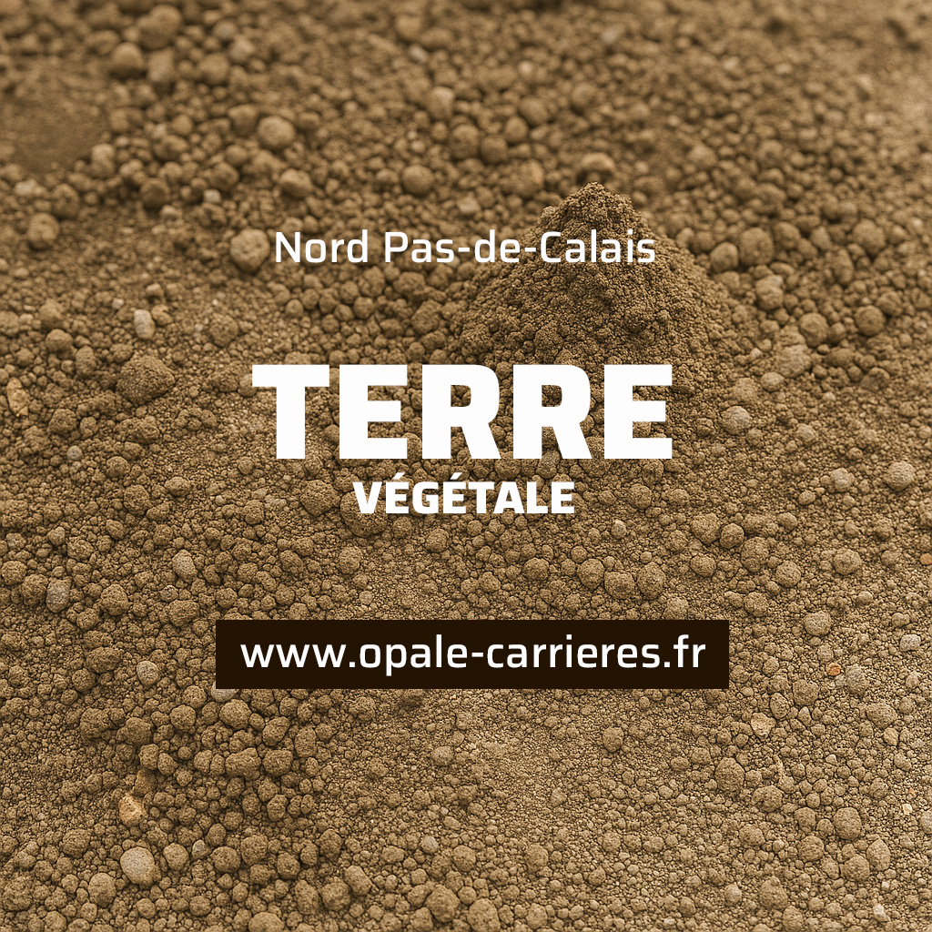 Terre végétale à proximité de Desvres-Samer